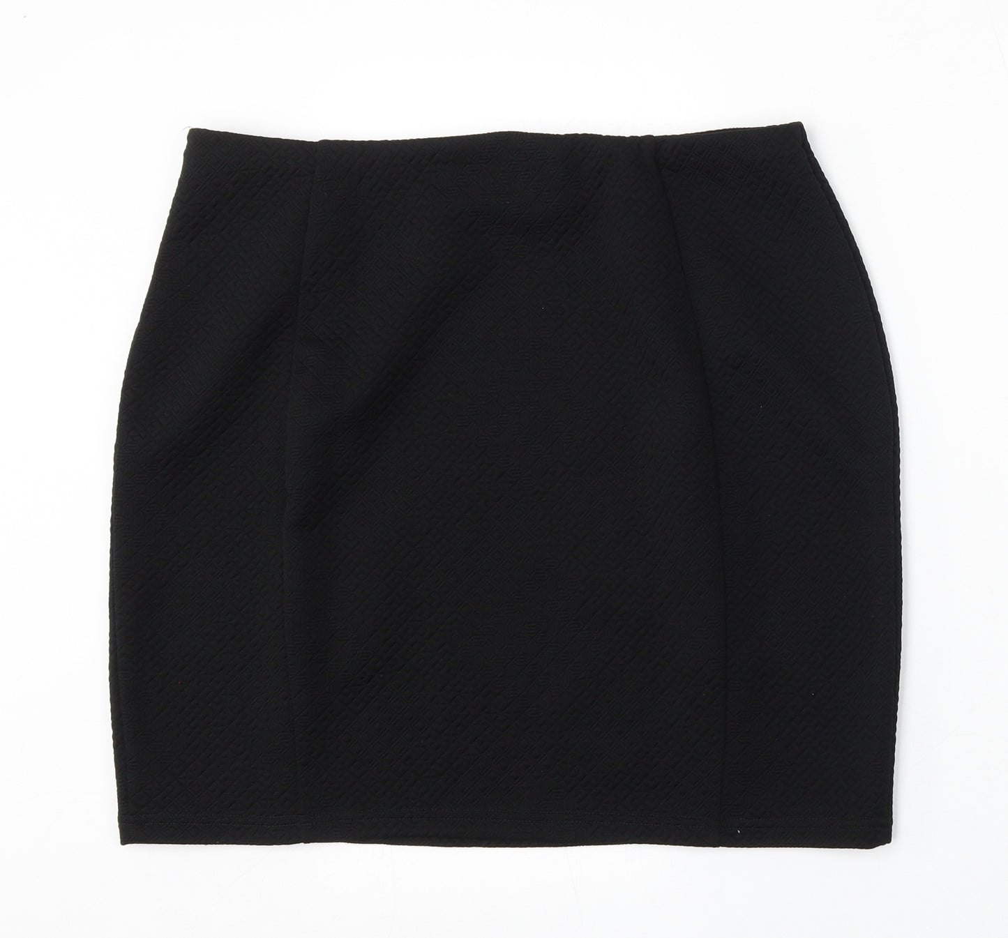 Papaya Womens Black  Polyester Straight & Pencil Skirt Size 18