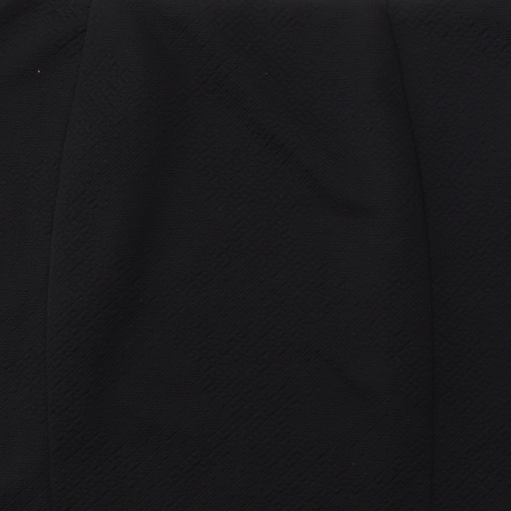 Papaya Womens Black  Polyester Straight & Pencil Skirt Size 18