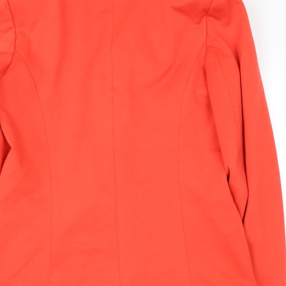 ASOS Womens Orange   Jacket Blazer Size 14