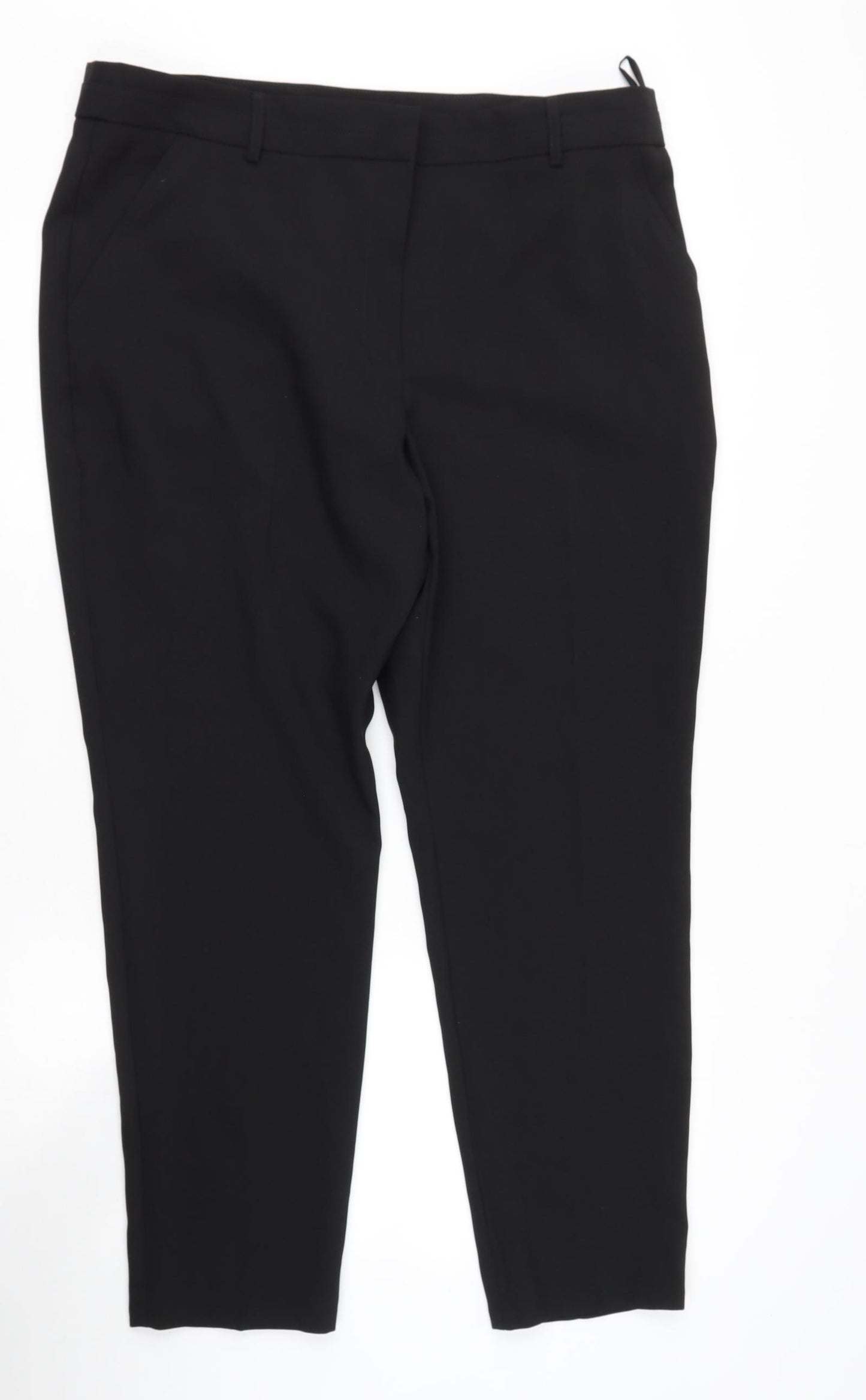 Primark Womens Beige  Polyester Dress Pants Trousers Size 18 L28 in Regular