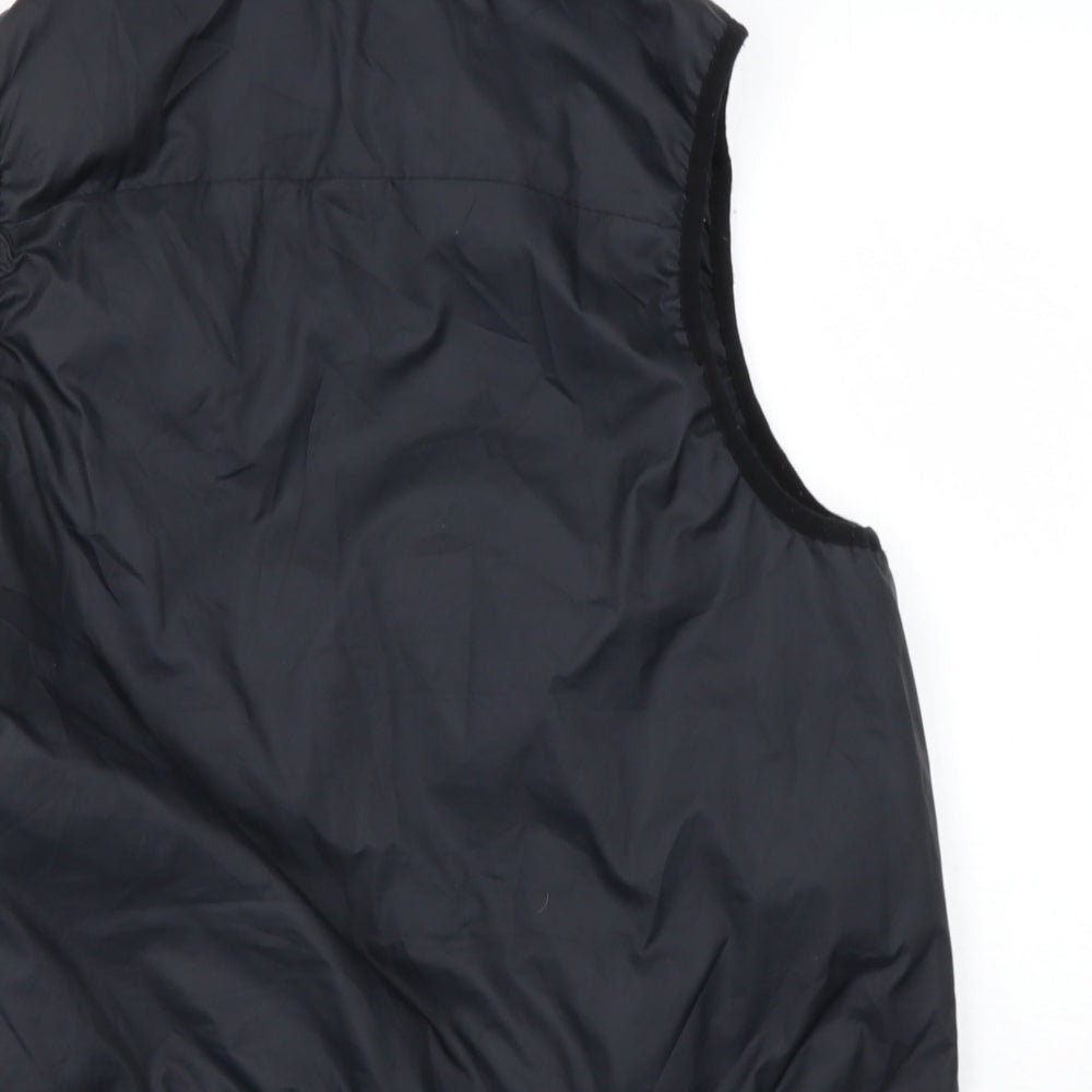 NILE Womens Black  Polyacrylate Fibre Basic Tank Size M Halter