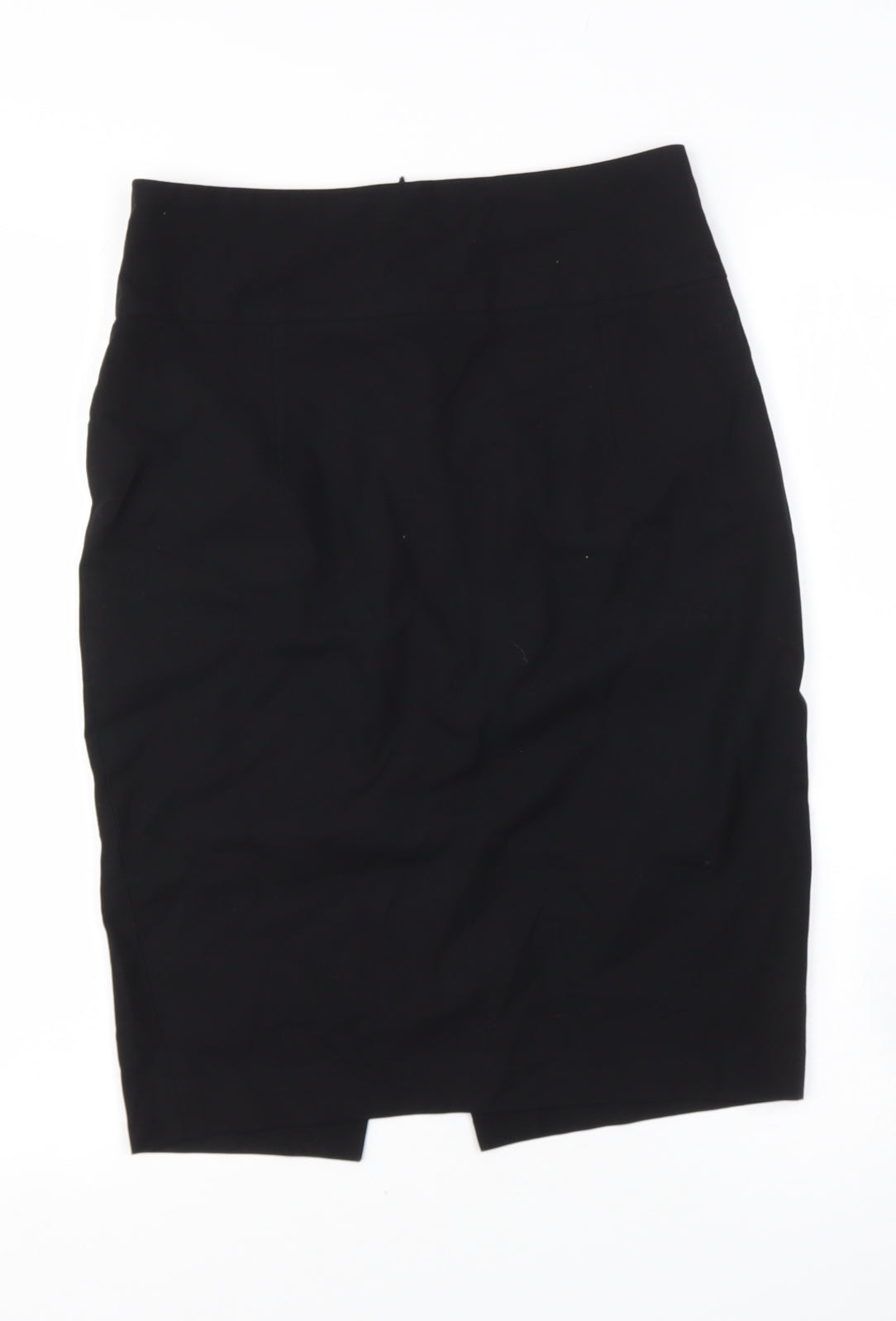 Zara Womens Black  Polyester Straight & Pencil Skirt Size 6