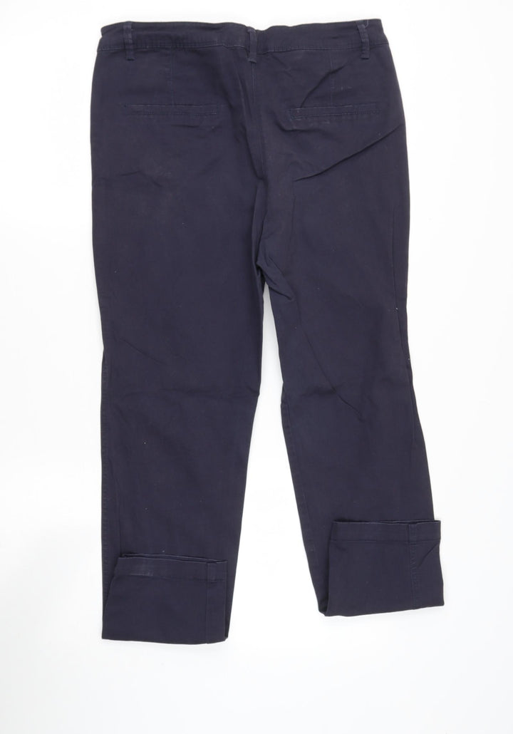Papya Mens Blue  Cotton Boyfriend Jeans Size 16 L28 in Regular