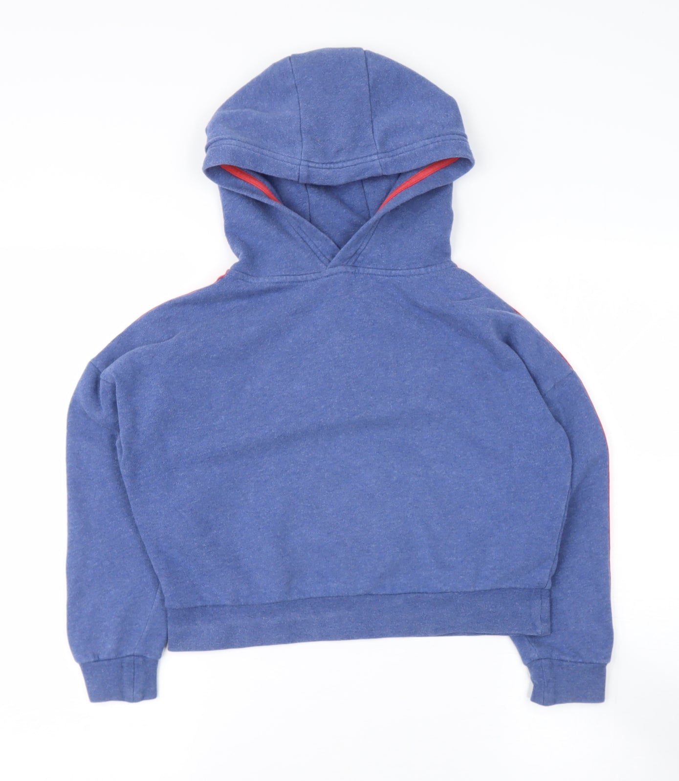 Boden Girls Blue  Cotton Pullover Hoodie Size 8-9 Years