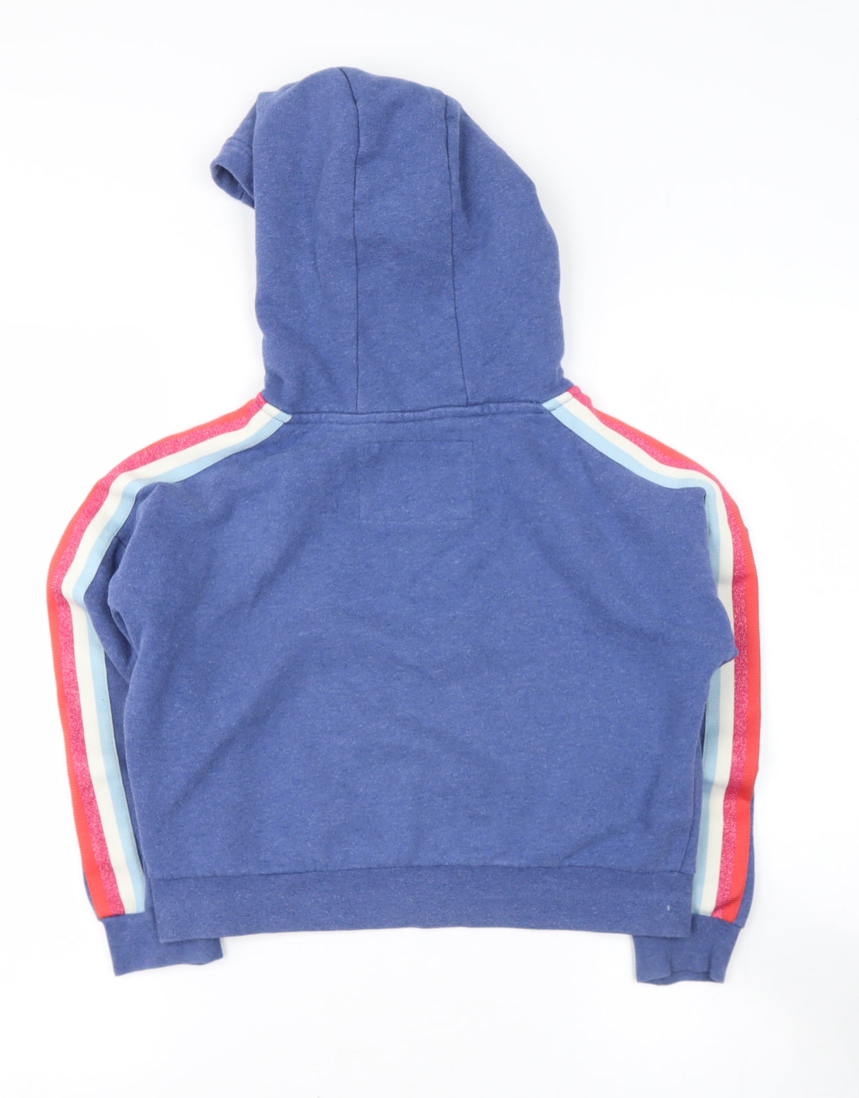 Boden Girls Blue  Cotton Pullover Hoodie Size 8-9 Years