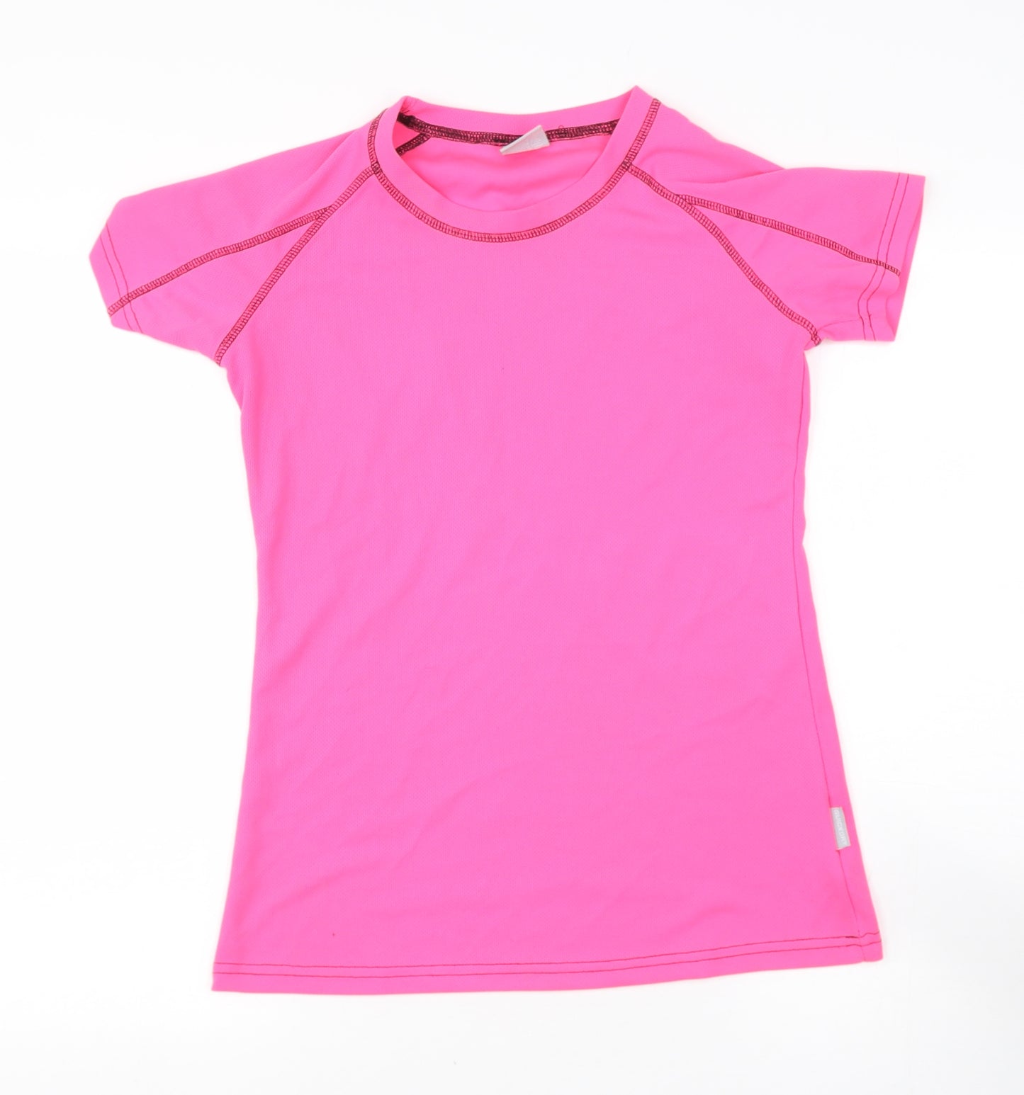 Trespass Womens Pink  Polyester  T-Shirt Size S Round Neck