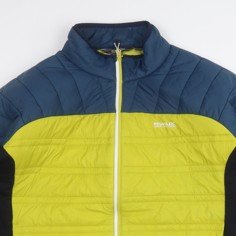 Regatta Mens Yellow   Jacket Coat Size 2XL