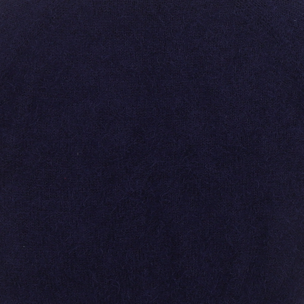 Dorothy Perkins Womens Blue Round Neck  Polyester Pullover Jumper Size 10