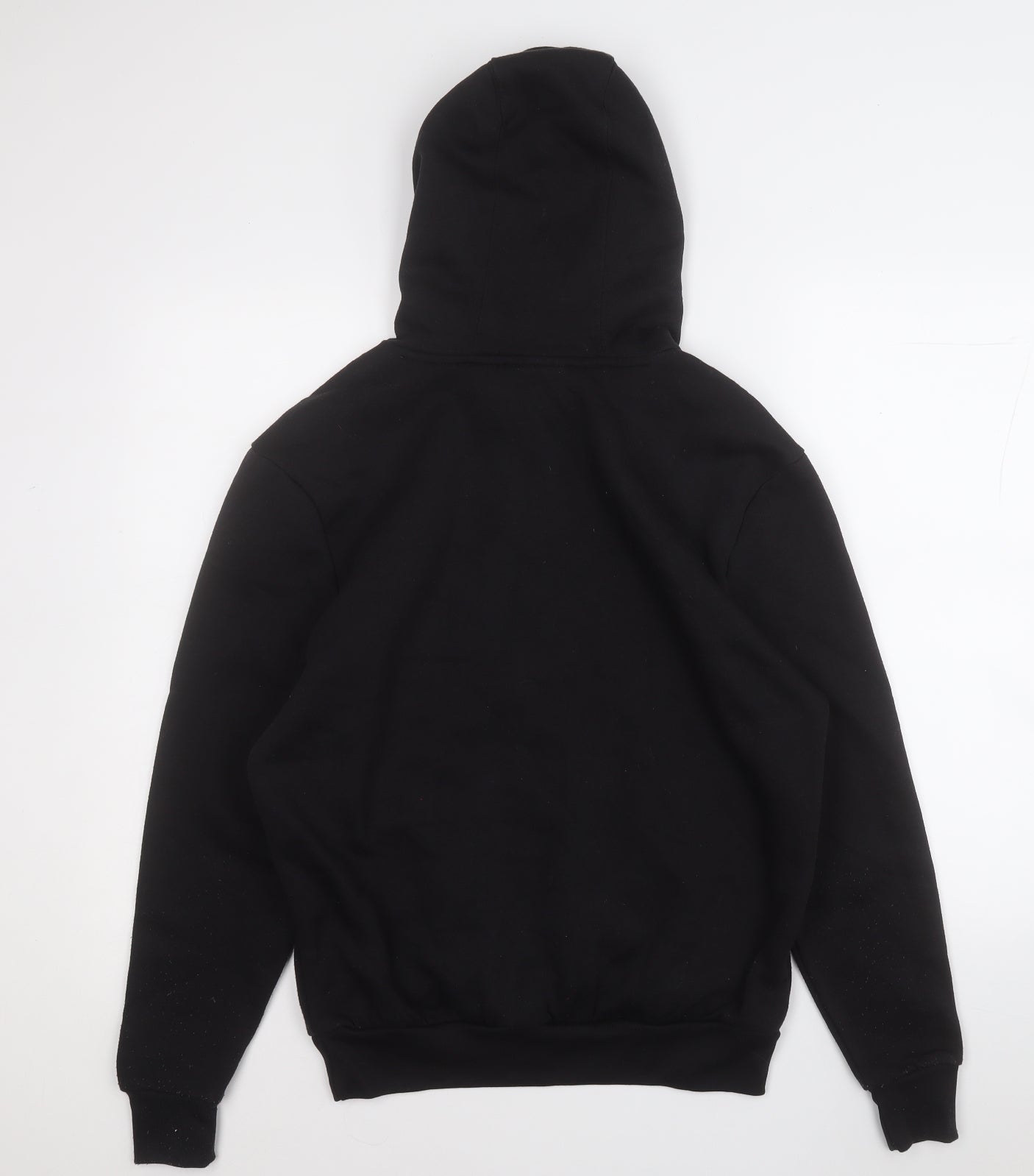 Slazenger Mens Black  Polyester Pullover Hoodie Size S