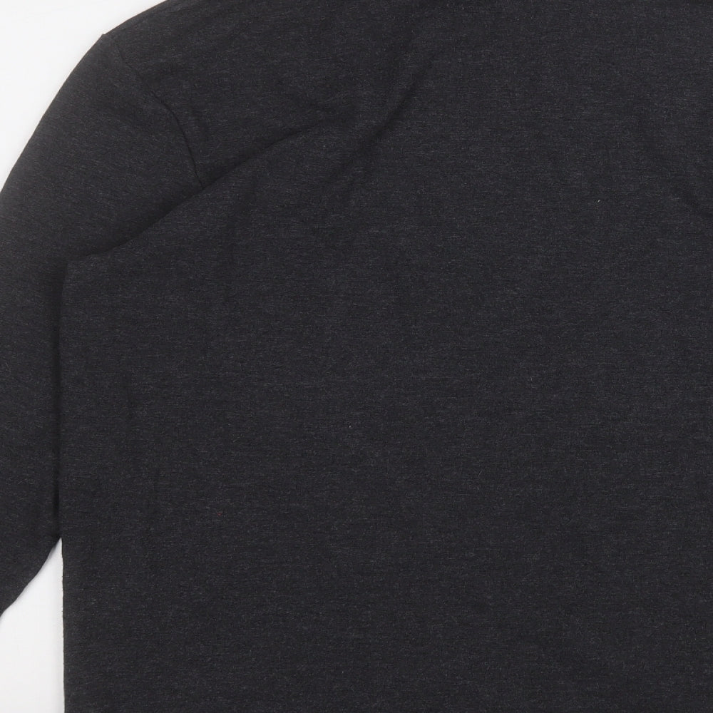 Selected Homme Mens Grey Roll Neck  Viscose Pullover Jumper Size XL