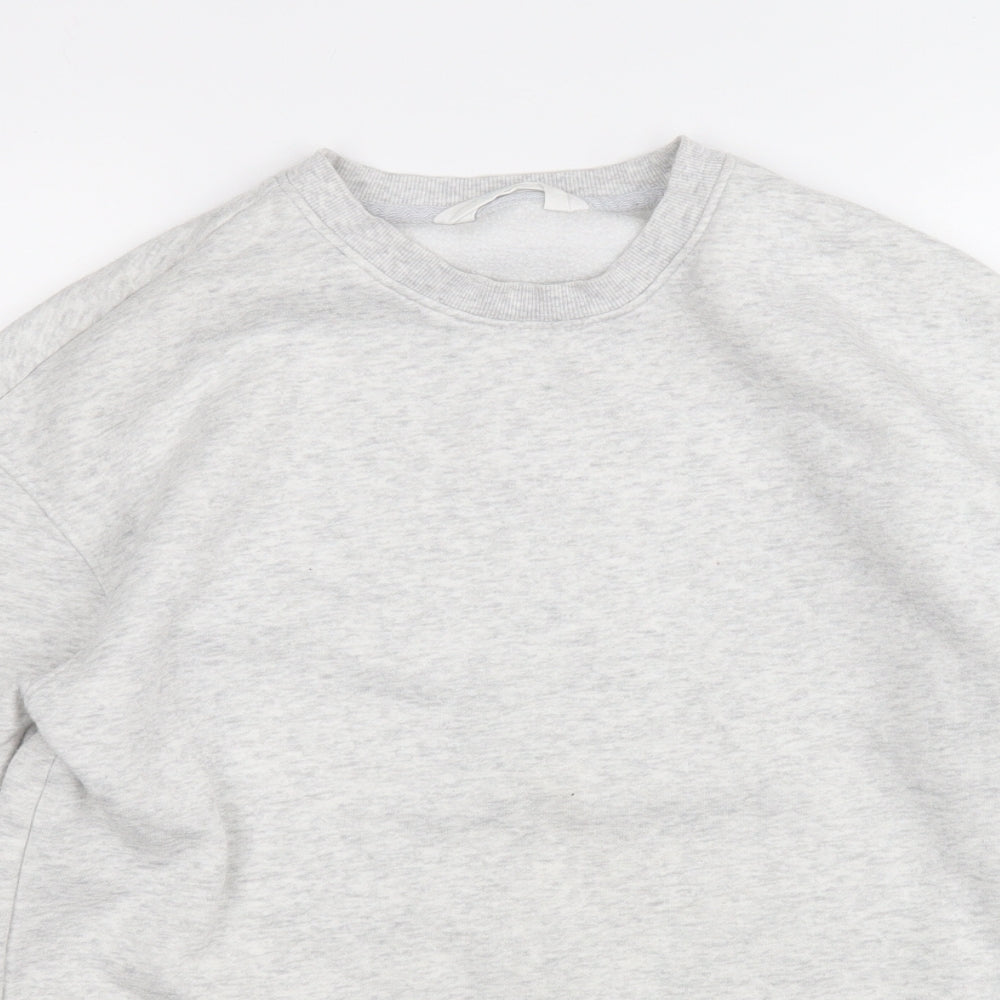 Primark Womens Grey  Polyester Pullover Sweatshirt Size 6