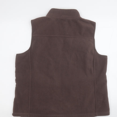 BM Womens Brown   Gilet Jacket Size 20
