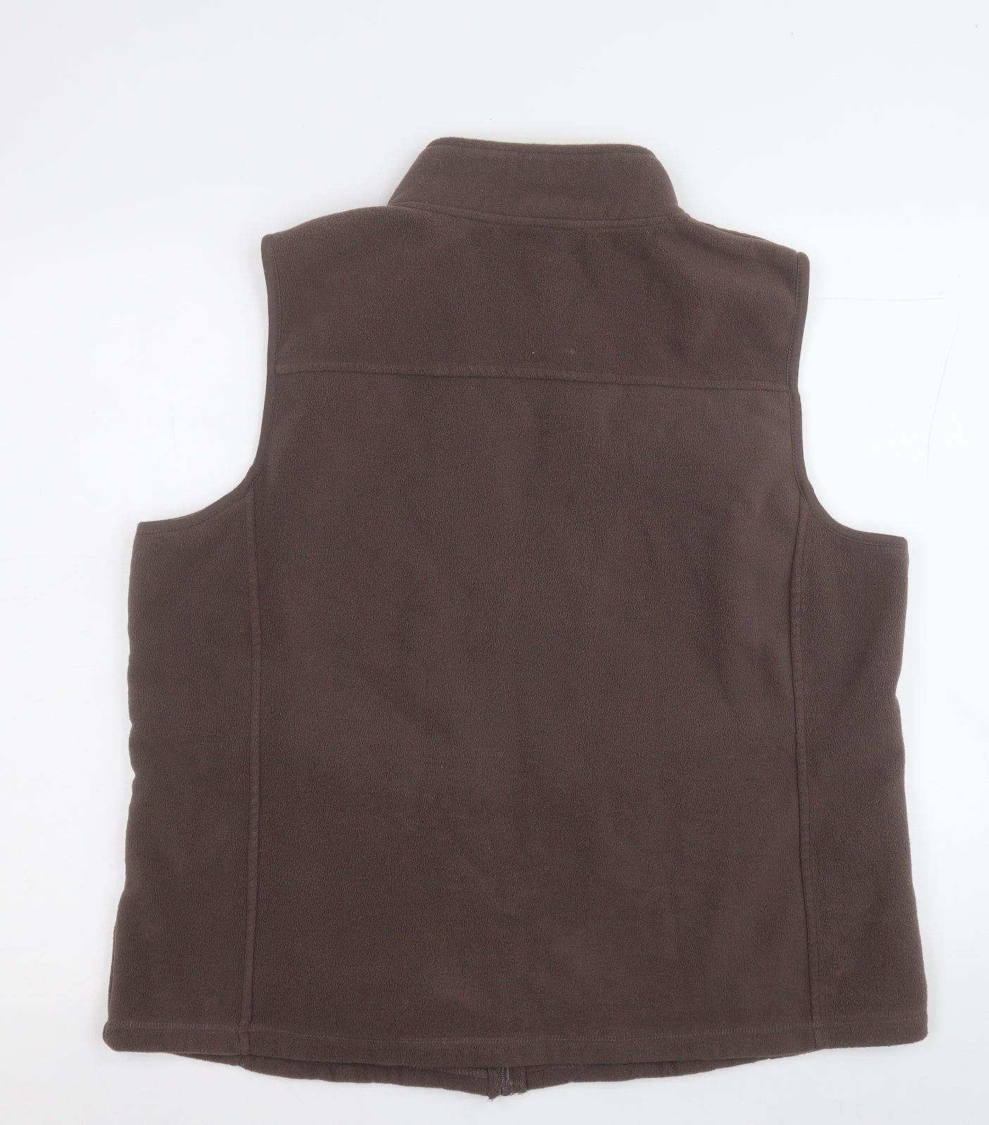 BM Womens Brown   Gilet Jacket Size 20