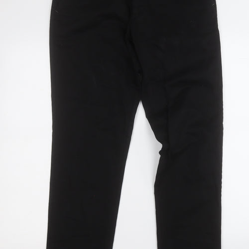 ReMUS Uomo Jeans  Womens Black  Cotton Straight Jeans Size 32 L30 in Regular