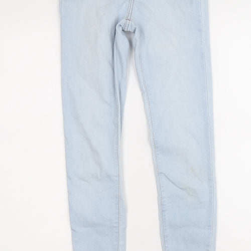 Denim Co. Womens Blue  Cotton Skinny Jeans Size 6 L28 in Regular