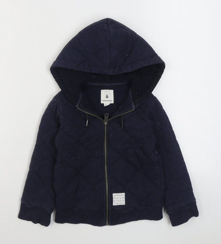 Country Road Boys Blue   Jacket  Size 4 Years  Zip