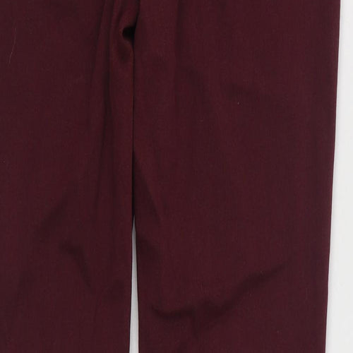 Dorothy Perkins Womens Purple  Cotton Skinny Jeans Size 10 L29 in Regular Zip