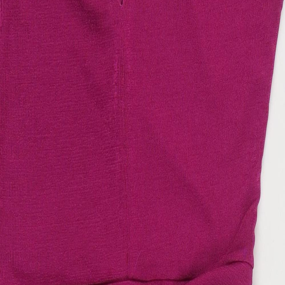Quiz Womens Purple  Polyester Bodycon  Size S  Halter Button