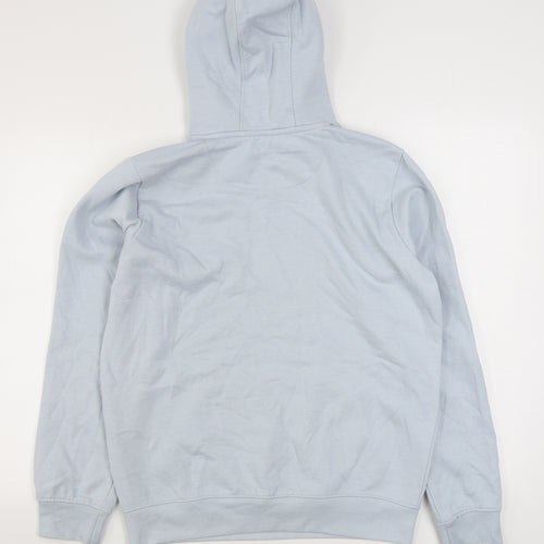 Brave Soul Womens Blue  Cotton Pullover Hoodie Size M  Pullover