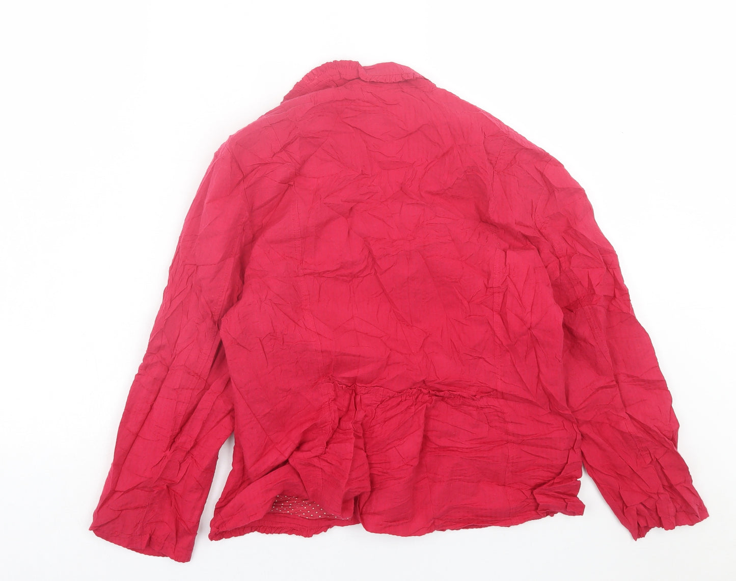 RJR.John Rocha Womens Pink   Jacket Blazer Size 12  Button