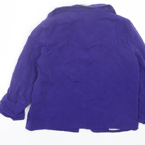 River Island Womens Purple   Jacket Blazer Size 10