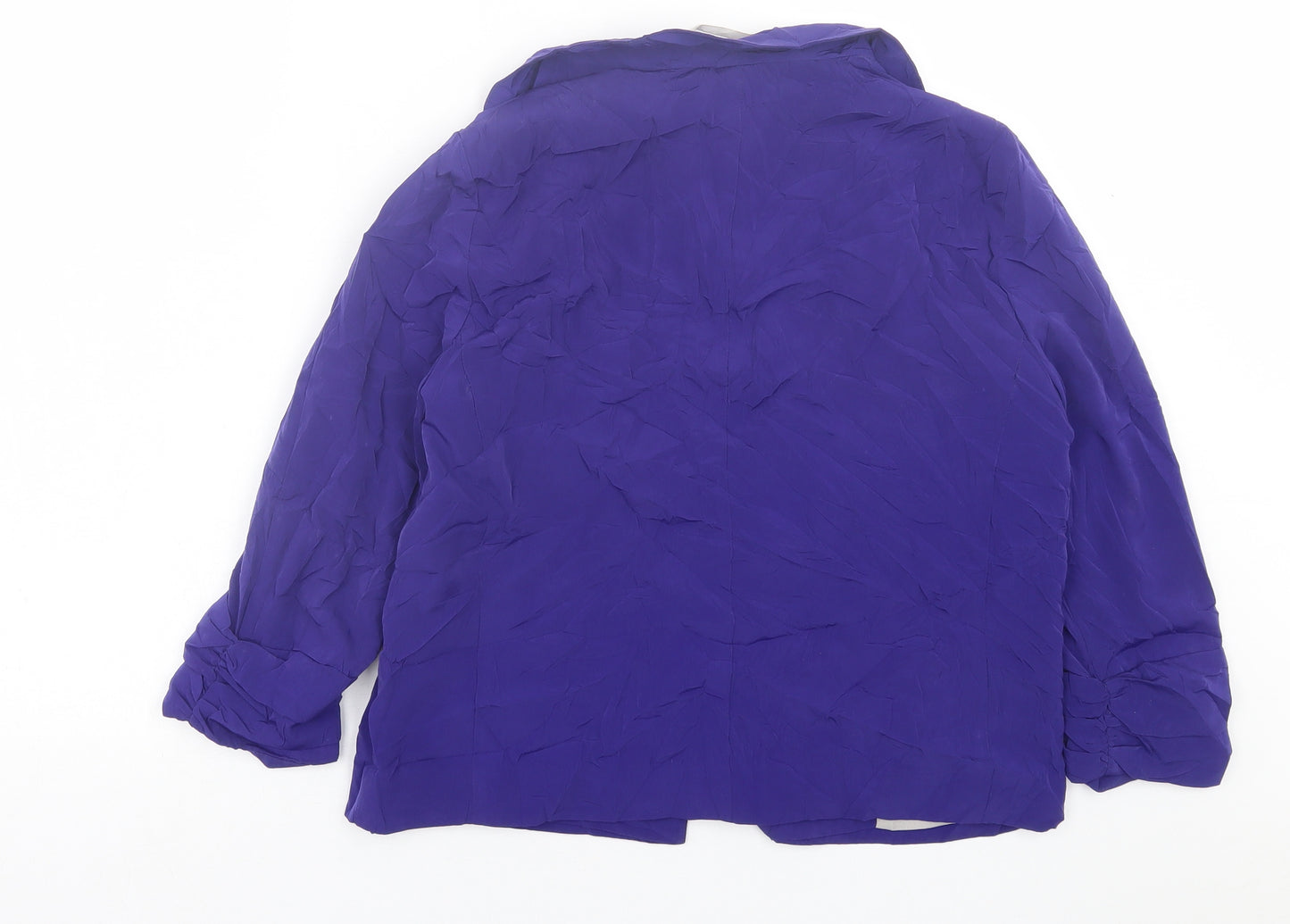 River Island Womens Purple   Jacket Blazer Size 10
