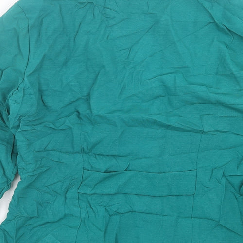 BHS Womens Green   Jacket Blazer Size 14  Button