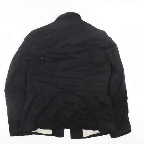 Principles Womens Black   Jacket Blazer Size 14  Hook & Eye