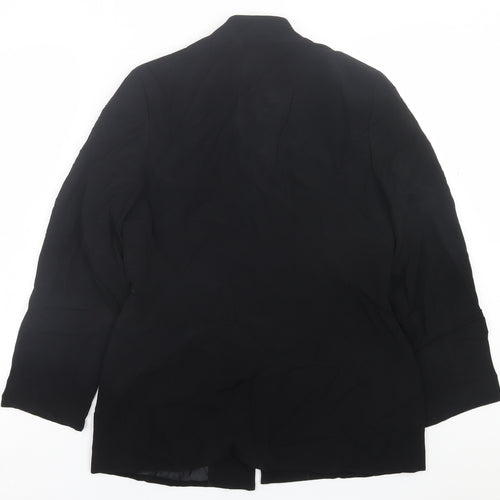 Richards Womens Black   Jacket Blazer Size 12  Button