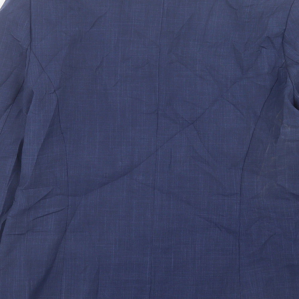 Select Womens Blue   Jacket Blazer Size 12  Zip