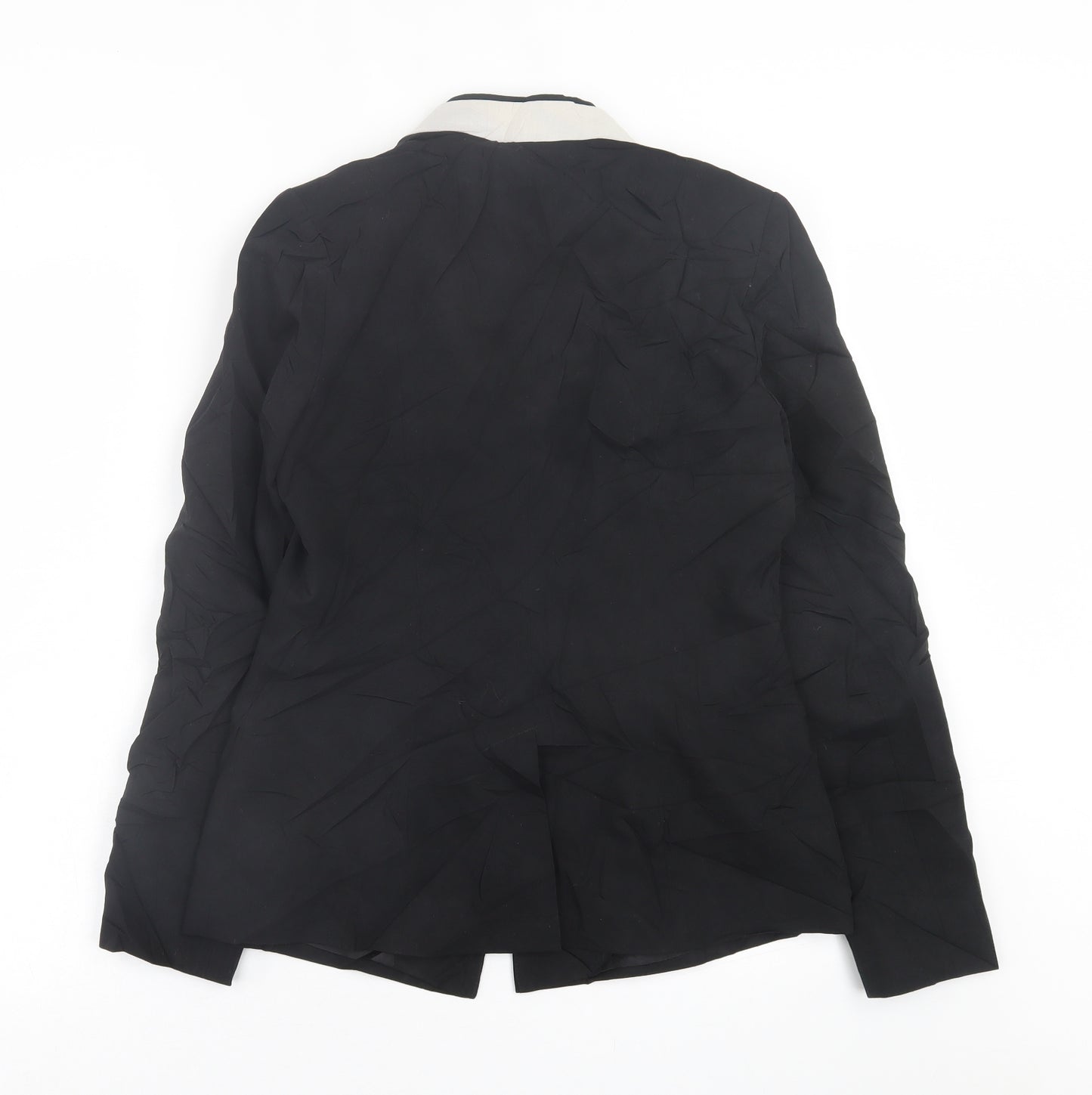 Dorothy Perkins Womens Black   Jacket Blazer Size 12  Hook & Eye