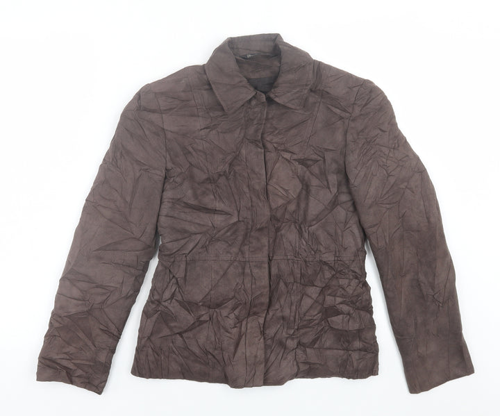 BHS Womens Brown   Jacket  Size 8  Zip