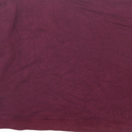 Pull&Bear Womens Purple  Polyester Pullover Sweatshirt Size M  Pullover