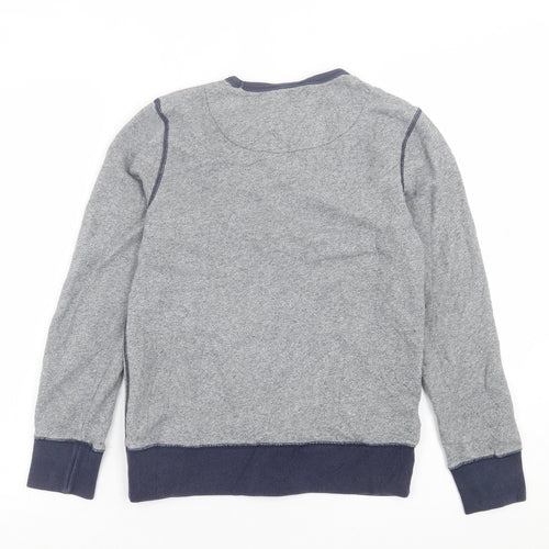Johnnie B Boys Grey  Cotton Pullover Sweatshirt Size 11-12 Years  Pullover