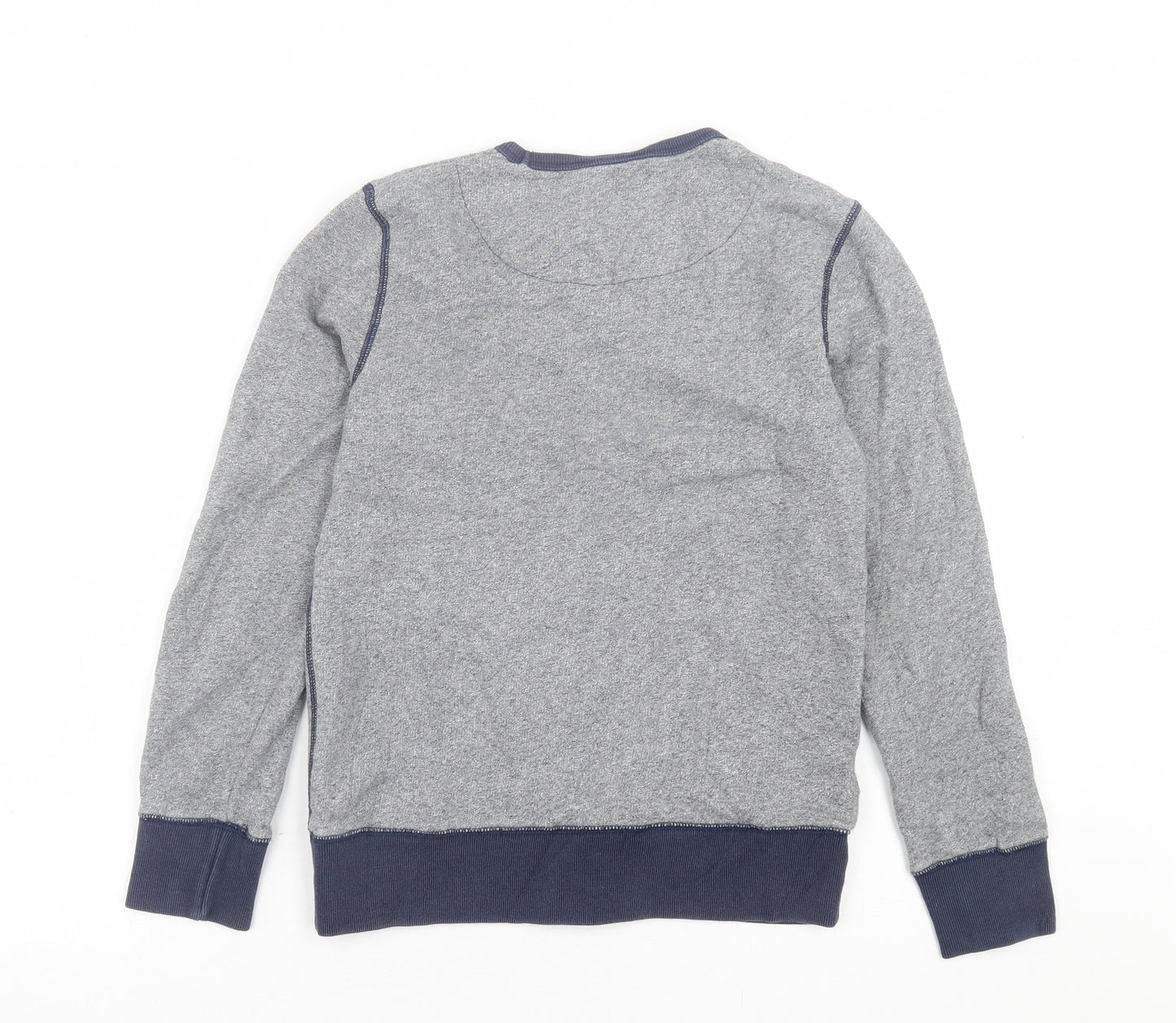 Johnnie B Boys Grey  Cotton Pullover Sweatshirt Size 11-12 Years  Pullover