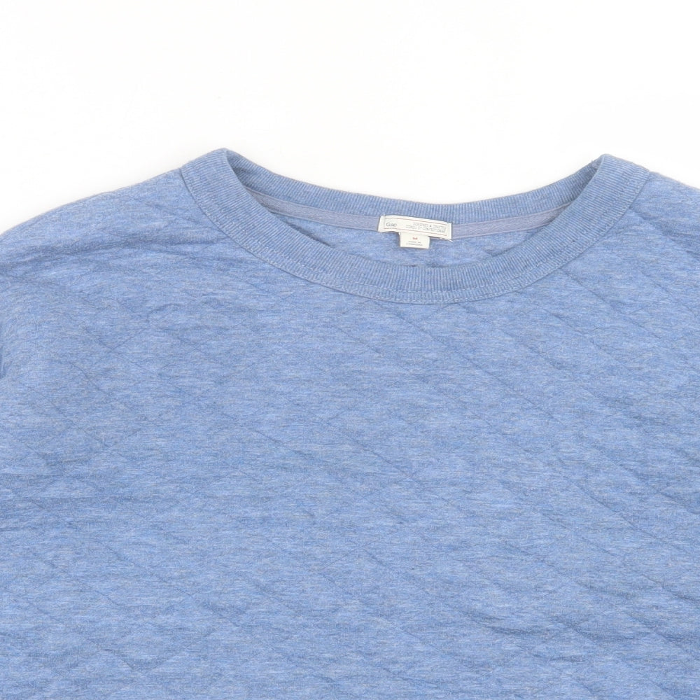 Gap Womens Blue  Polyester Pullover Sweatshirt Size M  Pullover