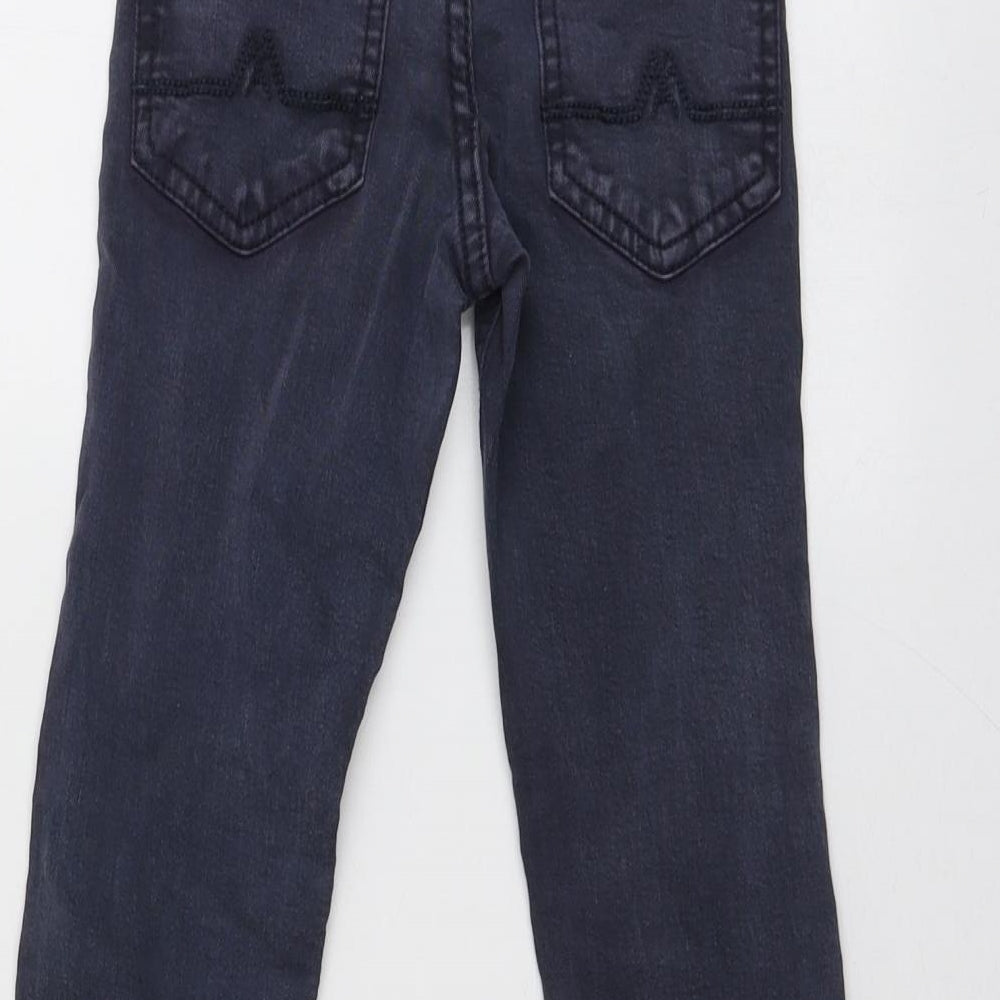 Mayoral Girls Blue  Cotton Skinny Jeans Size 6 Years  Regular
