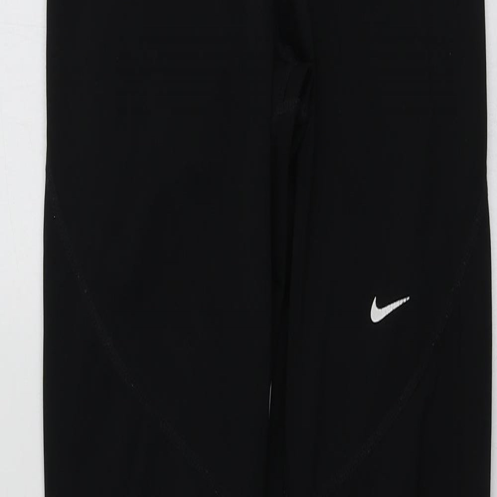 Nike Womens Black  Polyester Jegging Leggings Size S L27 in