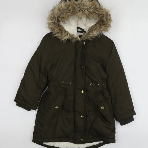 Blue Zoo Girls Green   Jacket  Size 5-6 Years