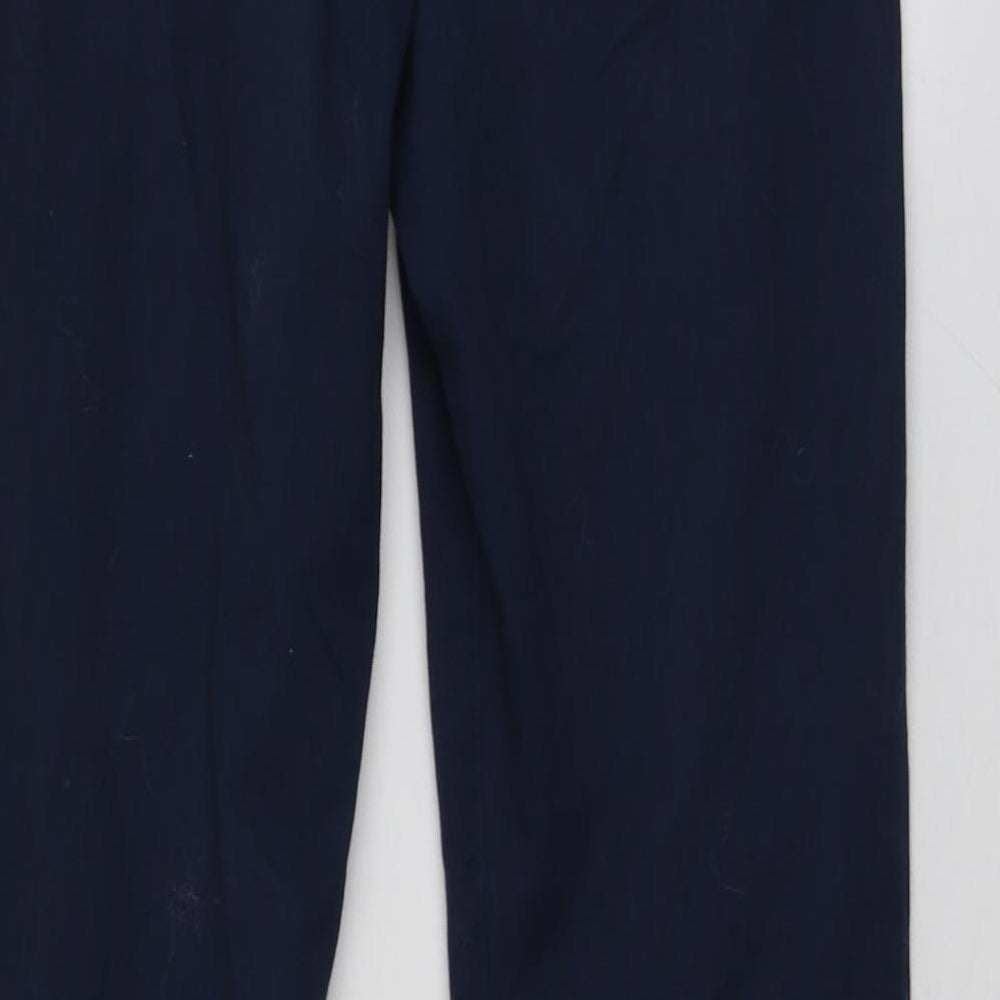 Boys Boys Blue  Cotton Jegging Trousers Size 13 Years  Regular
