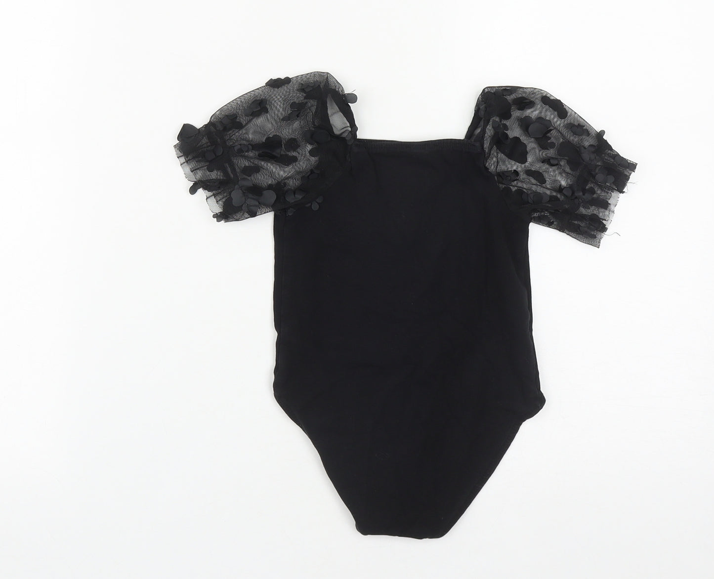 River Island Girls Black  Cotton Babygrow One-Piece Size 18-24 Months  Snap - L' Amour