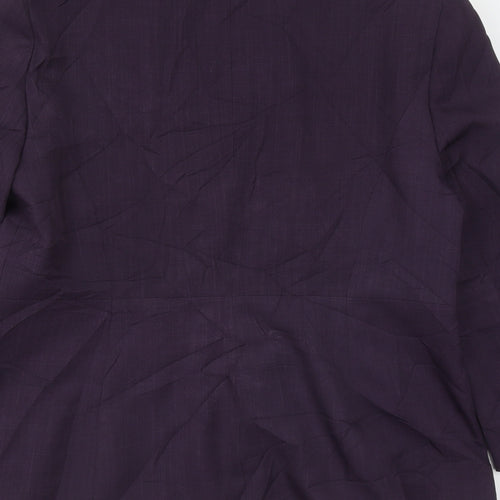 NL Collection Womens Purple   Jacket  Size 16  Hook & Eye