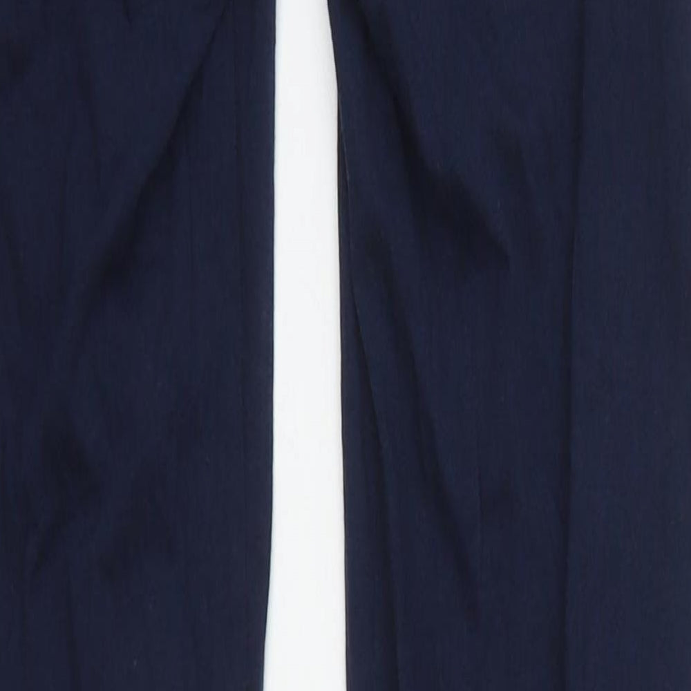 NEXT Mens Blue Solid Cotton  Pyjama Pants Size XS  Drawstring