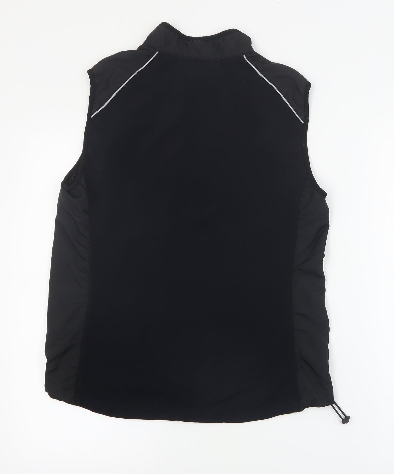 H&M Womens Blue   Gilet Coat Size M  Zip