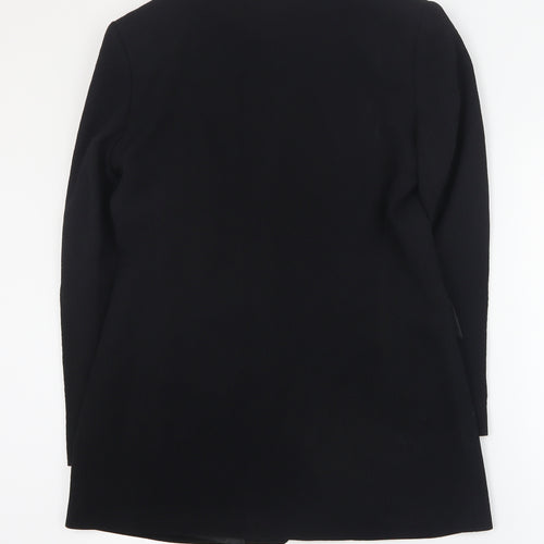 House of Fraser Womens Black   Jacket Blazer Size 12  Button