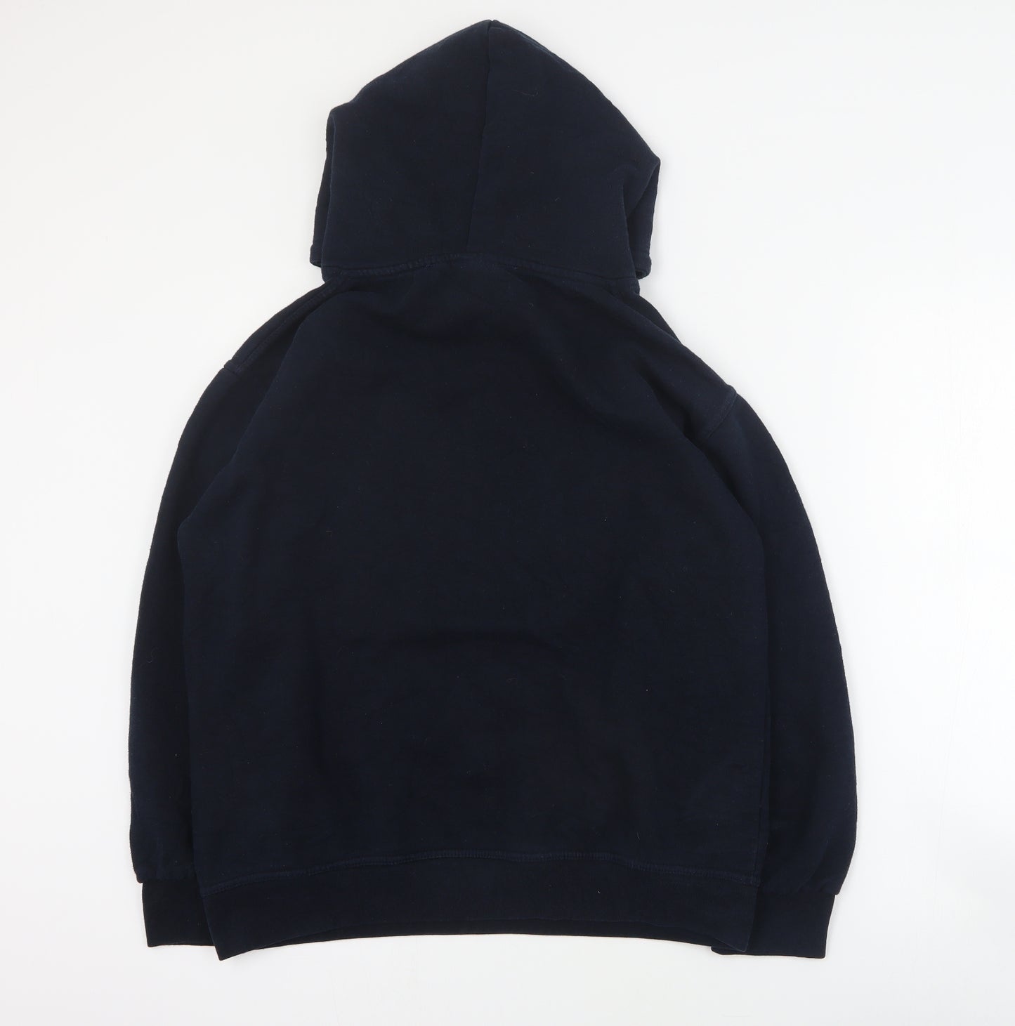 Bulletin Mens Blue  Cotton Pullover Hoodie Size 2XL