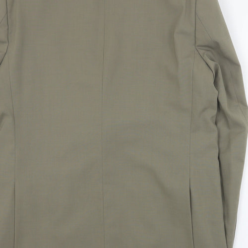 Skopes Mens Green  Polyester Jacket Suit Jacket Size L