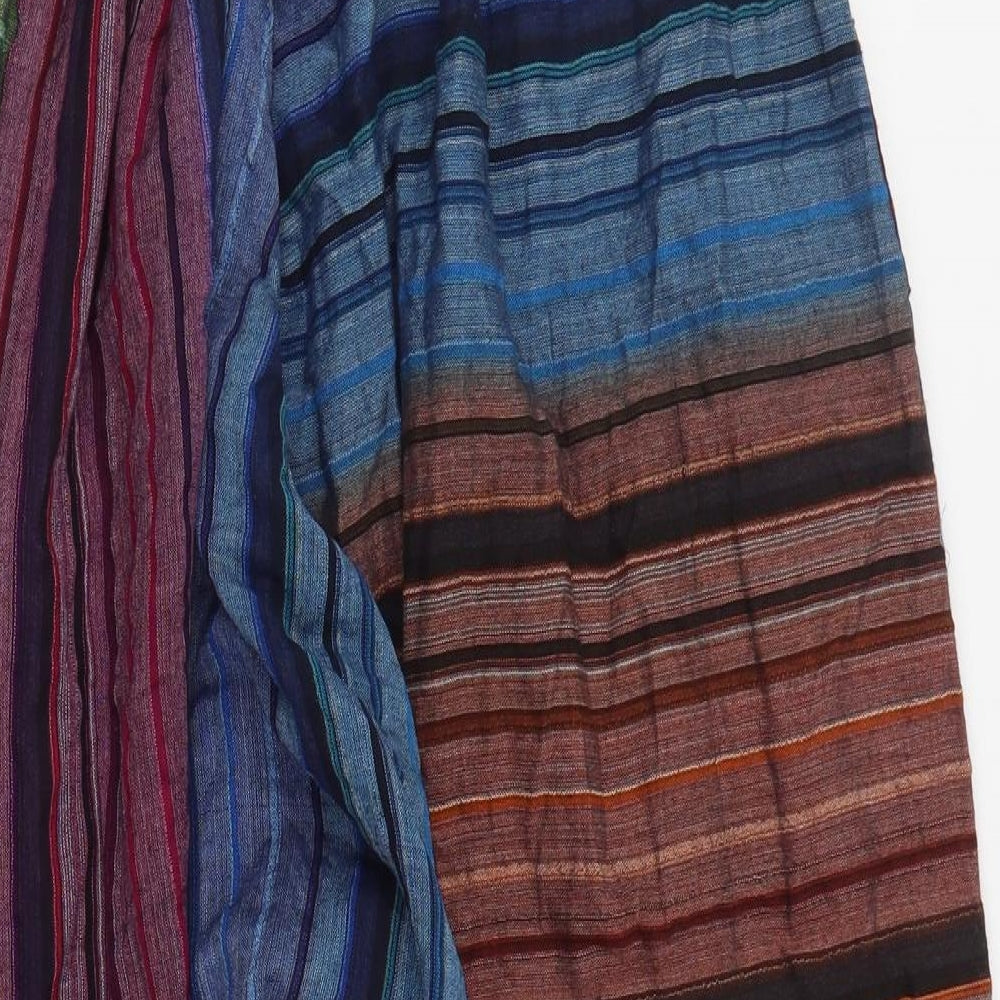 Preworn Womens Multicoloured Striped Cotton Jumpsuit One-Piece Size M L25 in Pullover - Harem pant