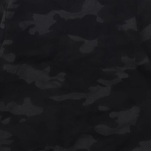 Primark Boys Black Camouflage Polyester Pullover Sweatshirt Size 9-10 Years