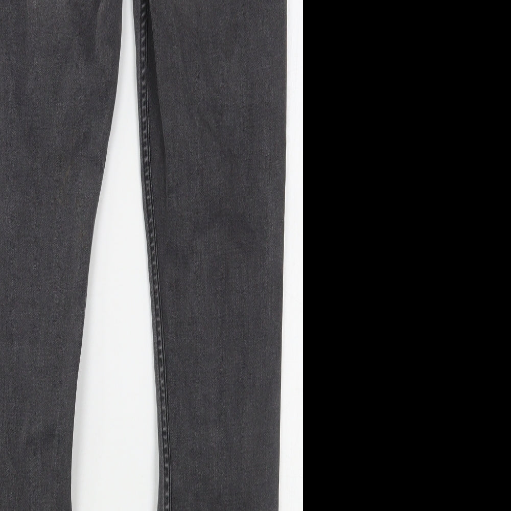 H&M Boys Grey  Cotton Skinny Jeans Size 13 Years  Regular